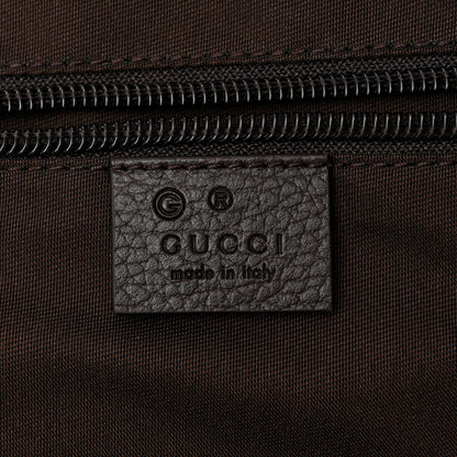 Gucci Monogram Travel Backpack Dark Brown 6 of 10
