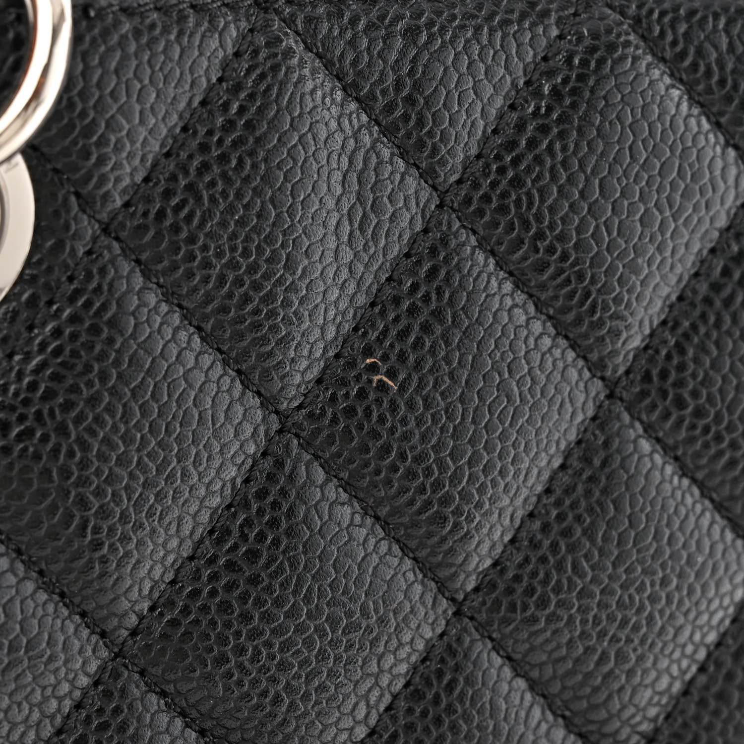 Chanel Caviar Quilted Petit Shopping Tote PST Black 13 of 14