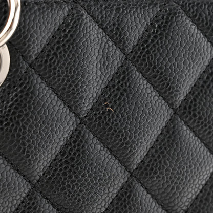 Chanel Caviar Quilted Petit Shopping Tote PST Black 13 of 14