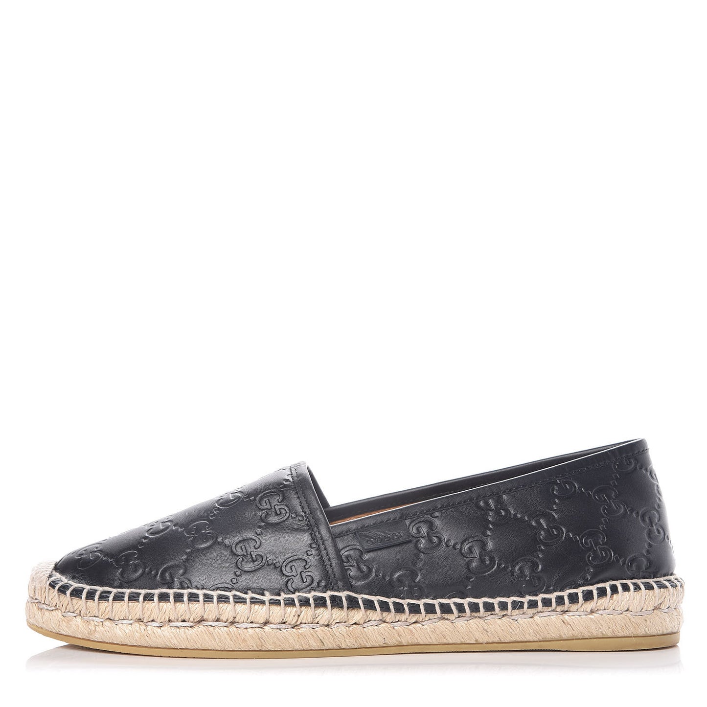 Guccissima Signature Espadrilles 41.5 Black