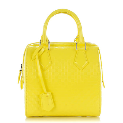 Louis Vuitton Damier Facette Speedy Cube PM Yellow 1 of 7