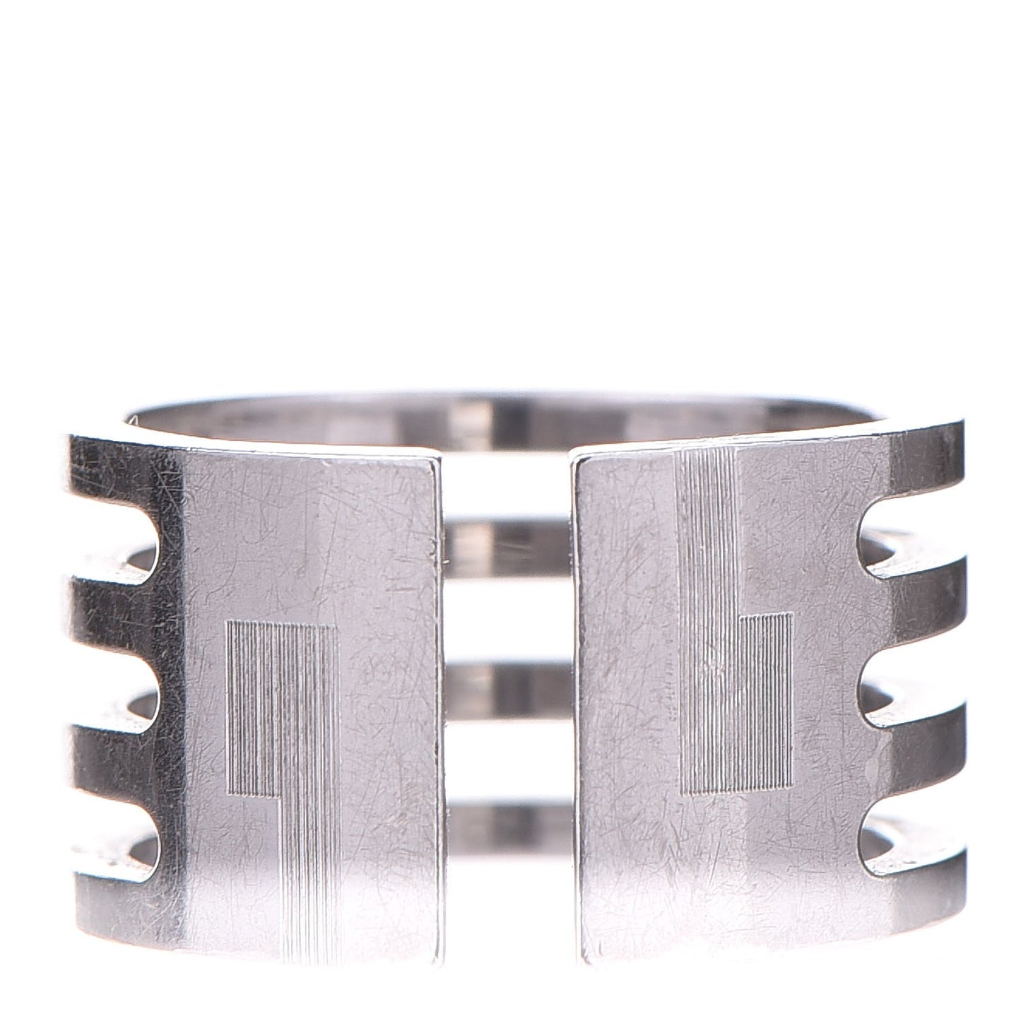 Sterling Silver Four Band Ring 50 5.25