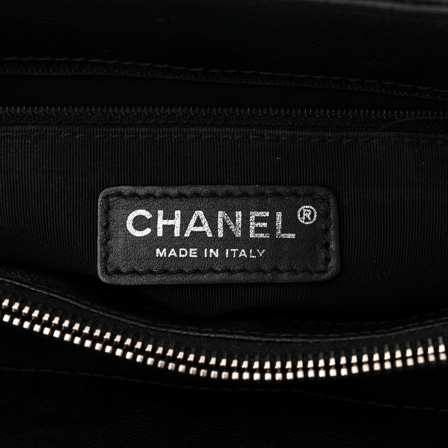 Chanel Caviar Quilted Grand Shopping Tote GST Black 7 of 13