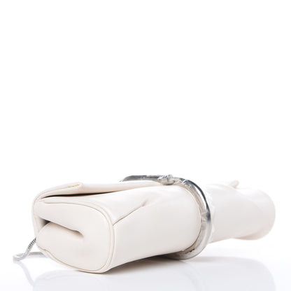 3.1 Phillip Lim 3.1 Smooth Calfskin Alix Minaudiere Clutch Natural White 4 of 10