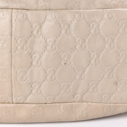 Gucci Guccissima Medium Abbey Shoulder Bag Off White 11 of 12