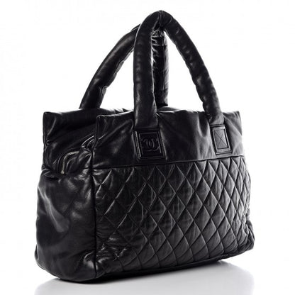Chanel Caviar Quilted Large Coco Cocoon Tote Black 3 of 14