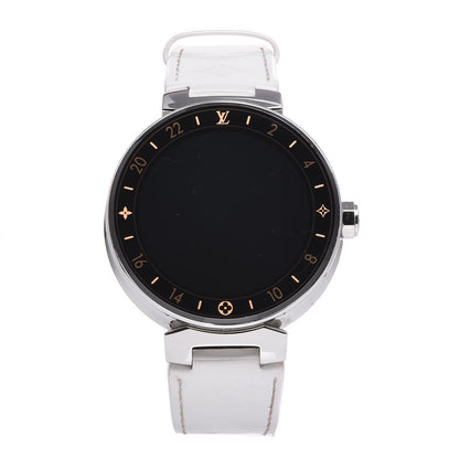 Louis Vuitton Stainless Steel 42mm Monogram Tambour Horizon Smartwatch White 1 of 12