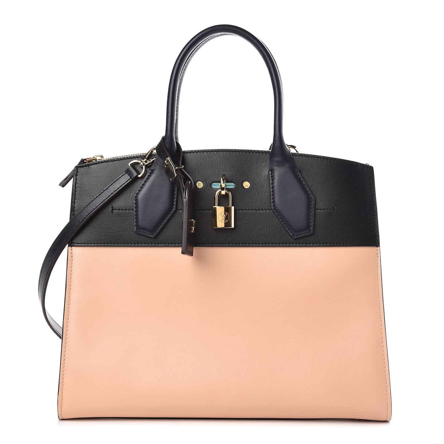 Calfskin City Steamer MM Vanilla Black