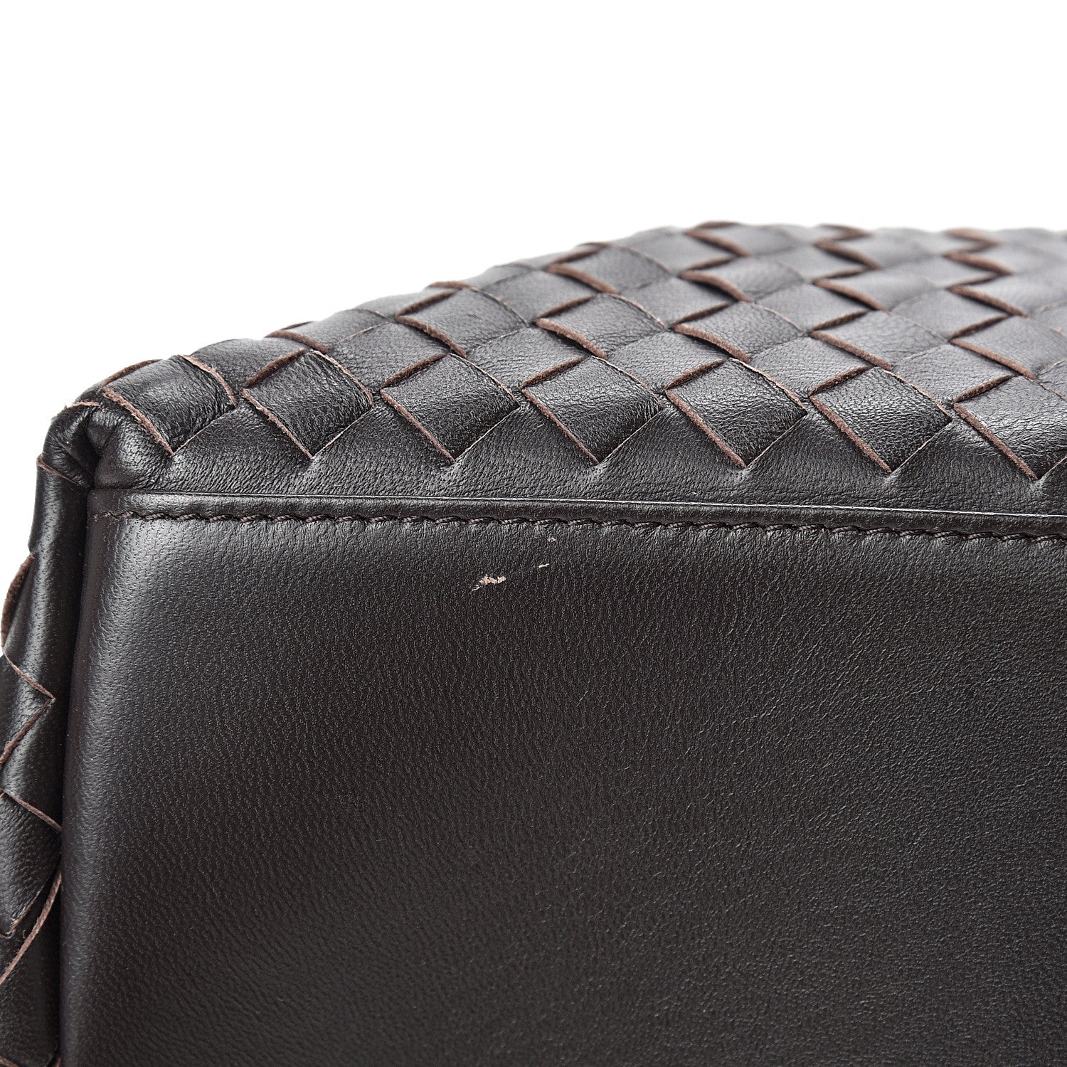 Bottega Veneta Nappa Intrecciato Large Top Handle Tote Ebano 10 of 13