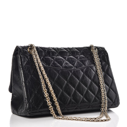 Chanel Aged Calfskin Quilted 2.55 Reissue 227 Flap Black 4 of 15