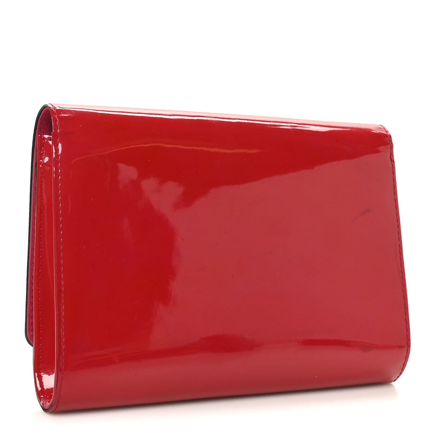 Patent Louise Clutch Rose Indien