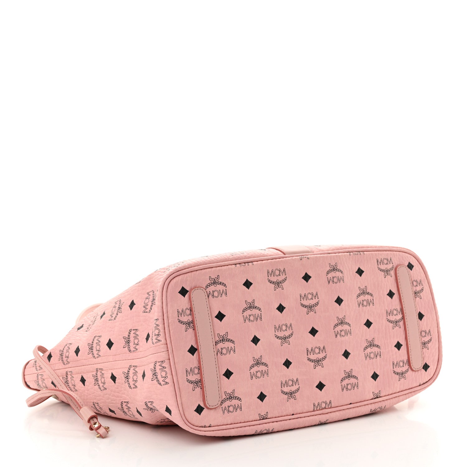 MCM Visetos Medium Liz Reversible Shopper Tote Soft Pink 8 of 21
