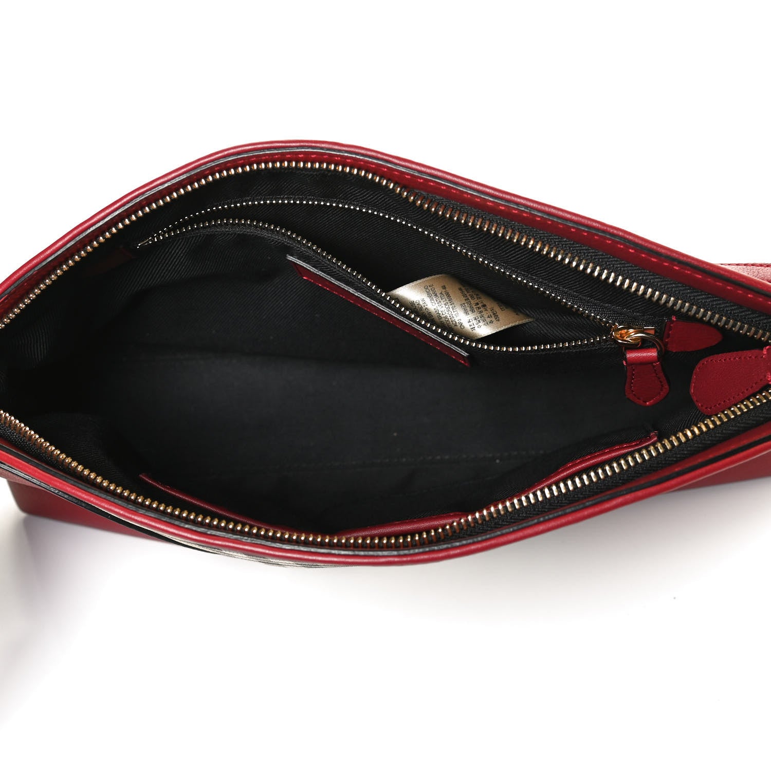 Burberry Haymarket Check Small Chichester Crossbody Clutch Red 4 of 10