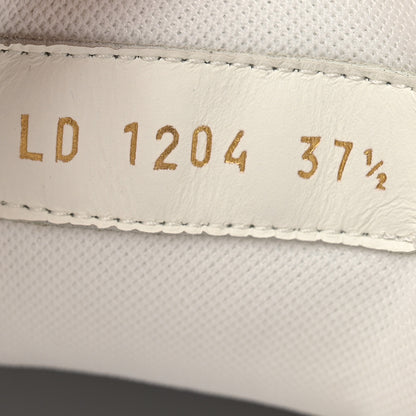 Louis Vuitton LV X TM Calfskin Monogram Multicolor Womens LV Trainer Sneakers 37.5 White 9 of 10