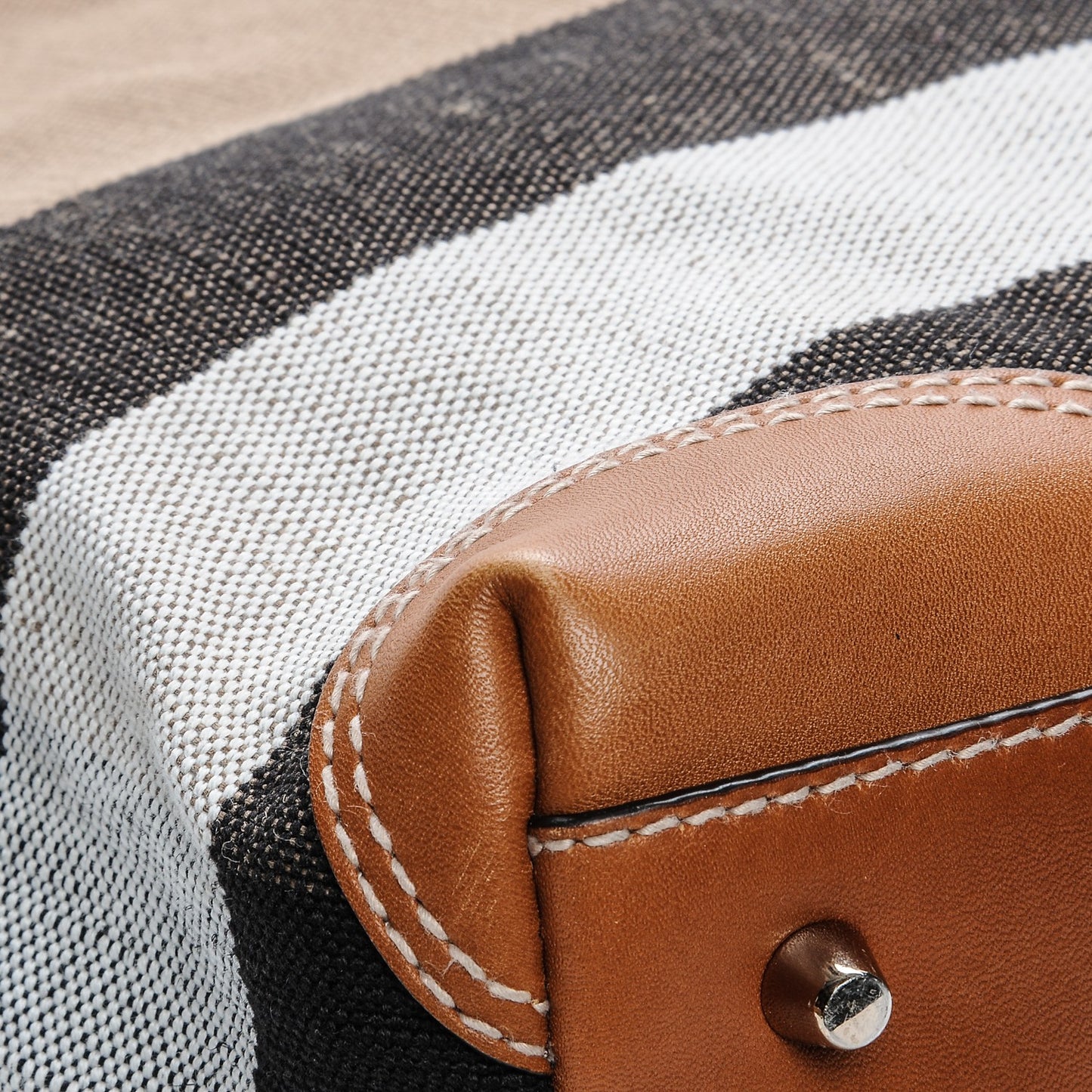 Canvas Mega Check Medium Maidstone Saddle Brown