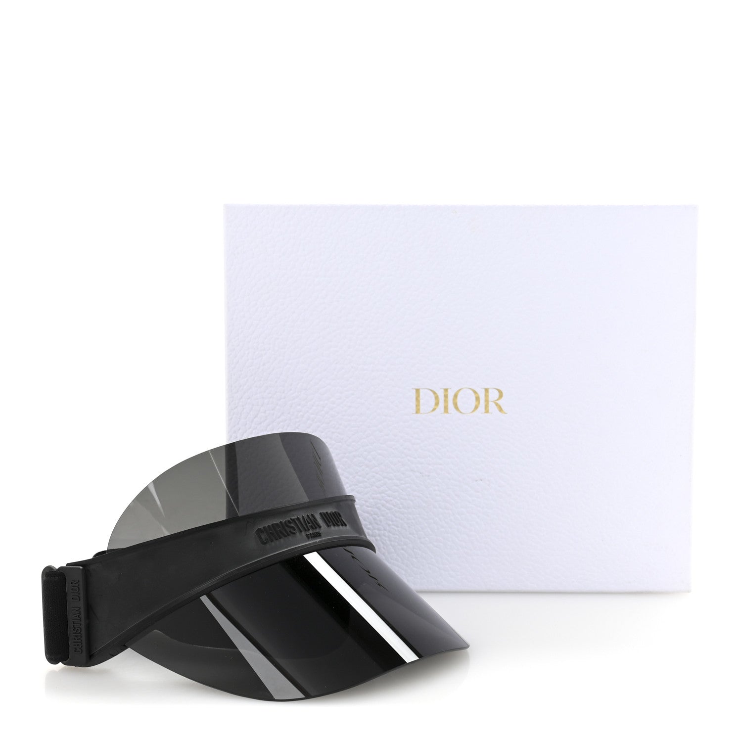 Christian Dior Mirrored DiorClubV1U Sun Visor Black 11 of 11