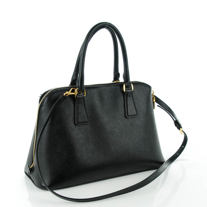 Prada Saffiano Lux Medium Promenade Tote Black 3 of 11
