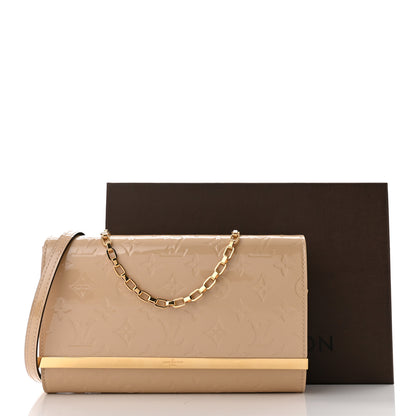 Louis Vuitton Vernis Ana Clutch Dune 10 of 10