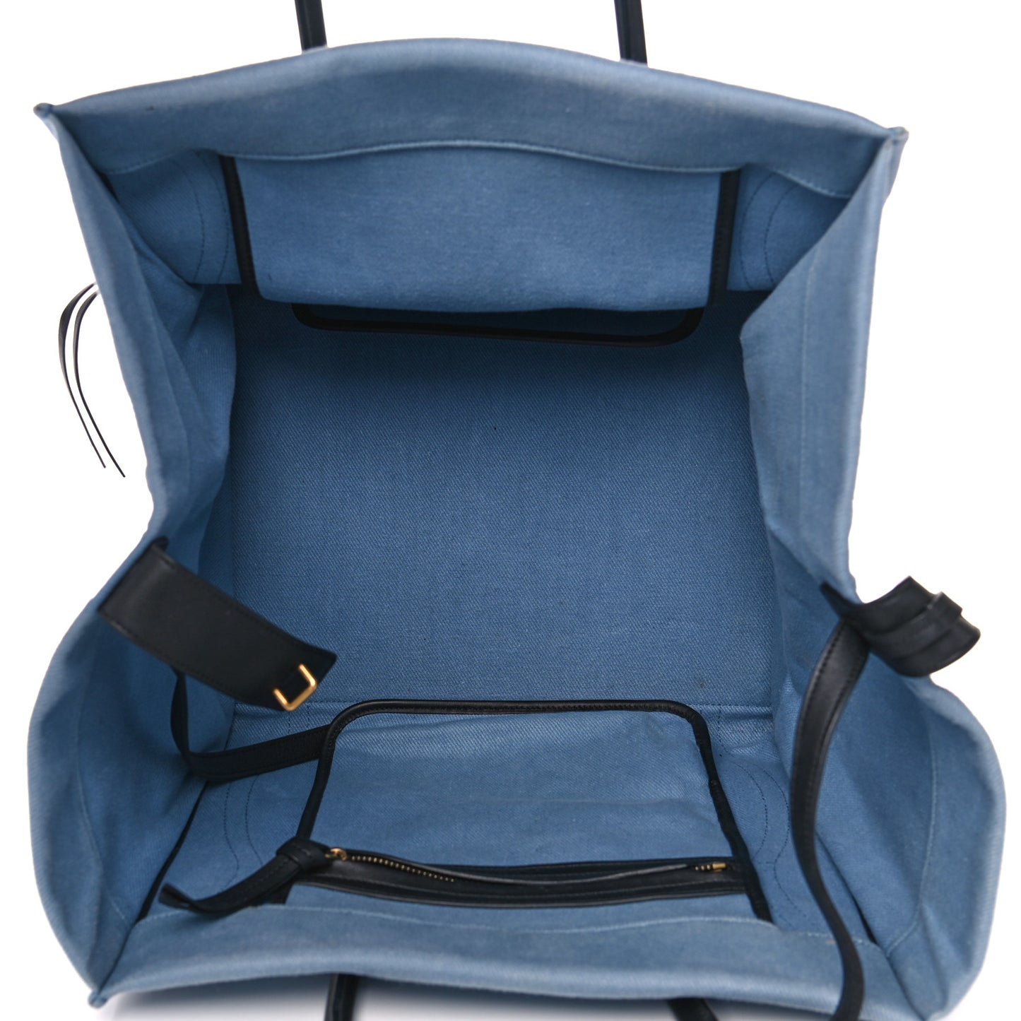 Cotton Canvas Medium Phantom Luggage Blue
