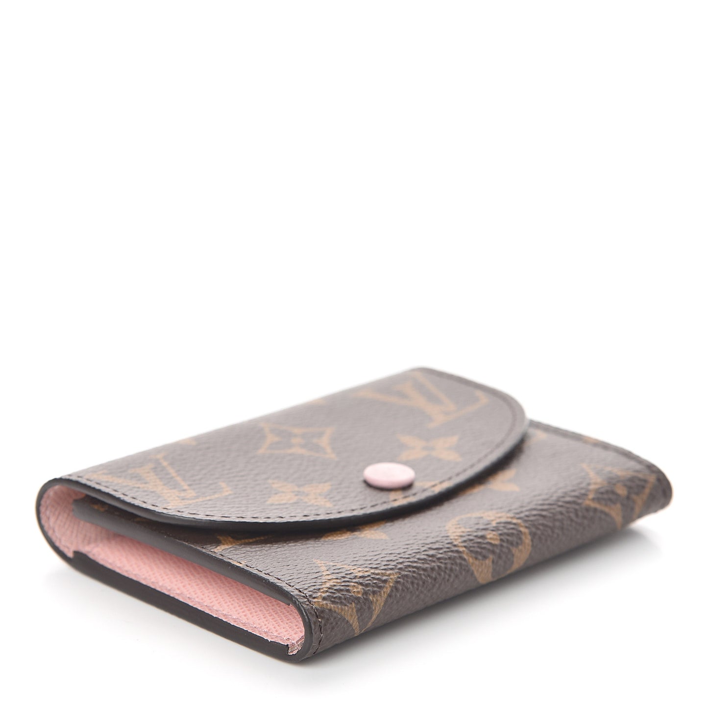 Monogram Rosalie Coin Purse Rose Ballerine