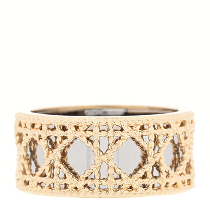 Christian Dior 18K Yellow White Gold My Dior Ring 52 6 1 of 5