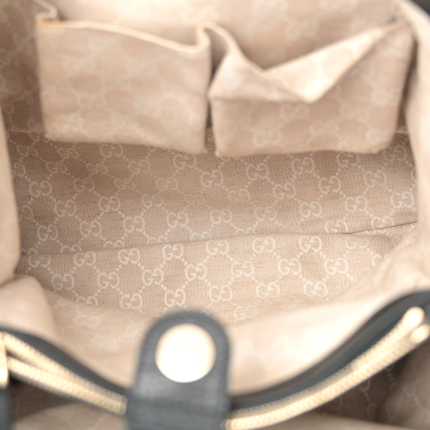 Gucci Grained Calfskin Medium Diana Bamboo Top Handle Tote Black 5 of 14