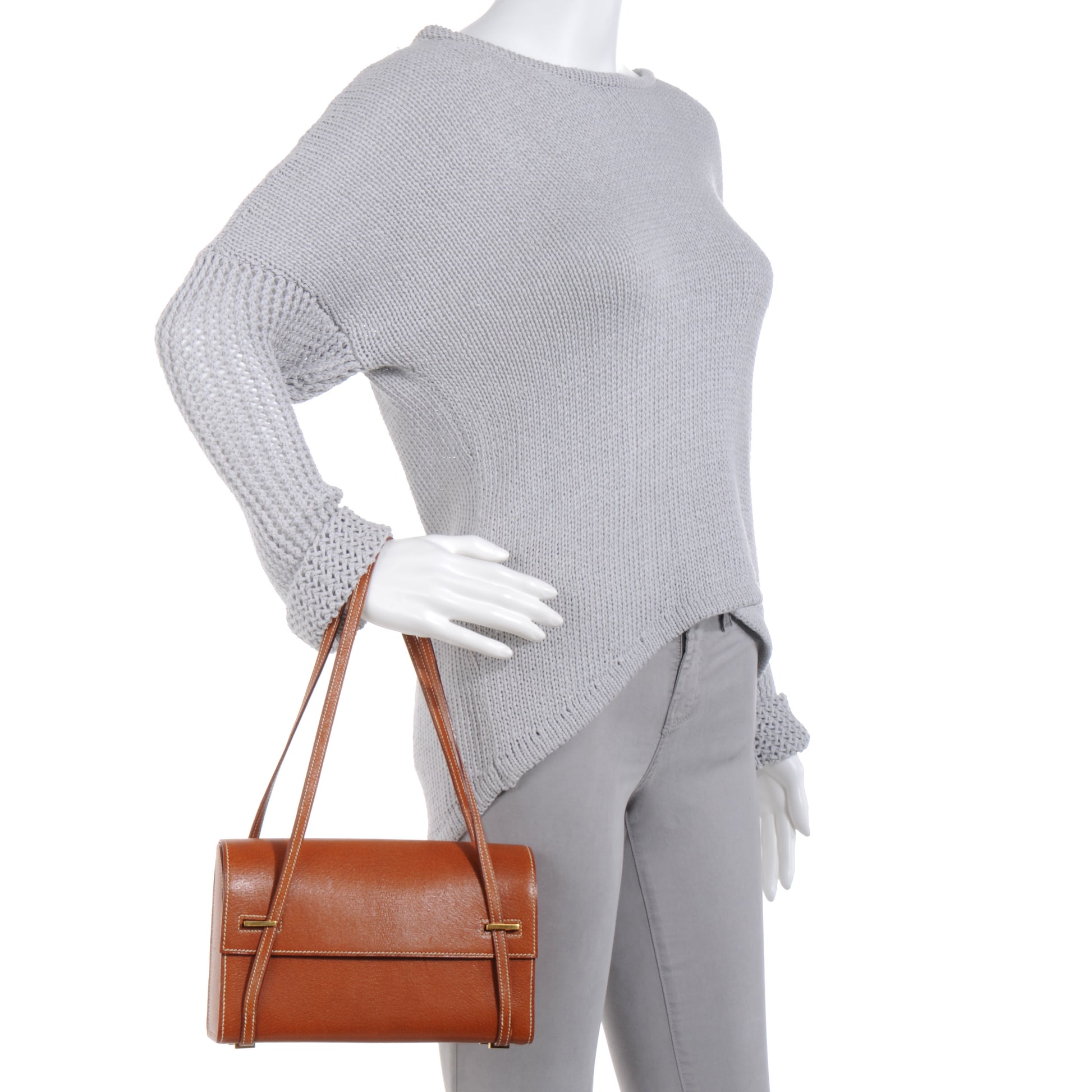 Hermes Peau Porc Claquette Shoulder Bag 2 of 7