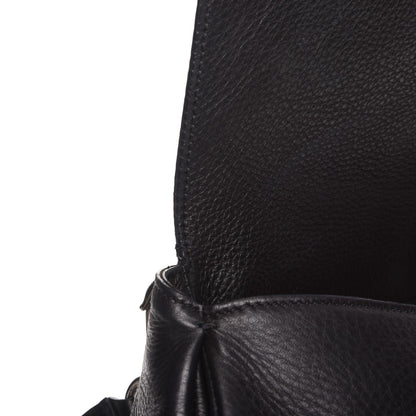 Givenchy Waxy Grained Calfskin Medium Pandora Pure Flap Bag Black 10 of 11