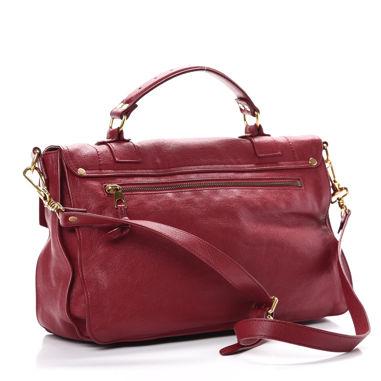 Lambskin Medium PS1 Satchel Chianti