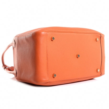 Hermes Taurillon Clemence Lindy 34 Orange 4 of 18