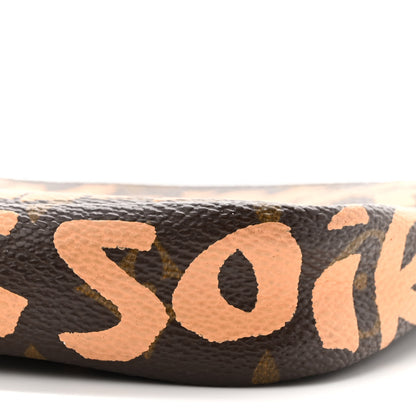 Louis Vuitton Monogram Graffiti Pochette Accessories Peach 10 of 10
