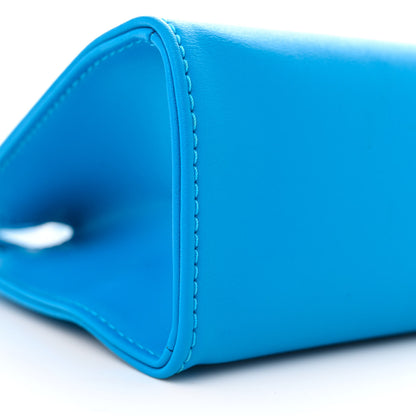 Telfar Vegan Leather Small Shopping Bag Cyan 8 of 10