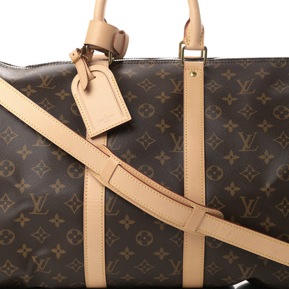 Louis Vuitton Monogram Keepall Bandouliere 45 8 of 12