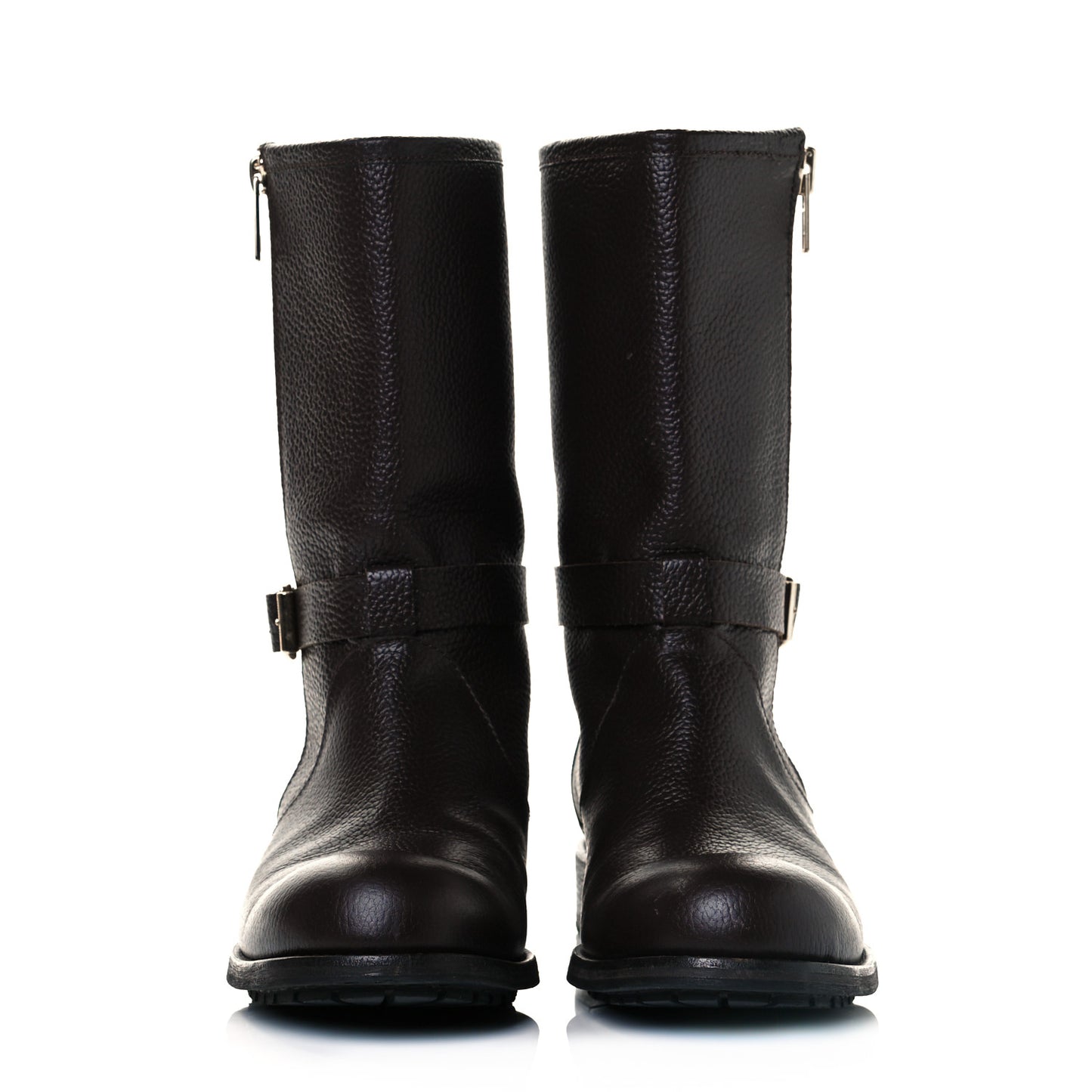 Calfskin Durum Boots 39.5 Brown