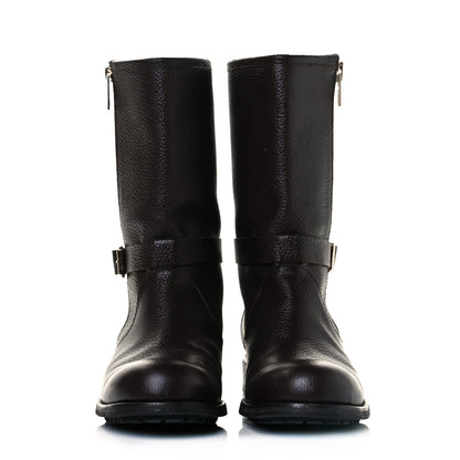 Jimmy Choo Calfskin Durum Boots 39.5 Brown 2 of 6