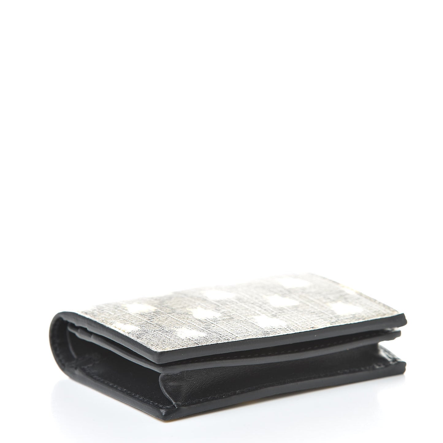 GG Supreme Monogram Bee Print Card Case