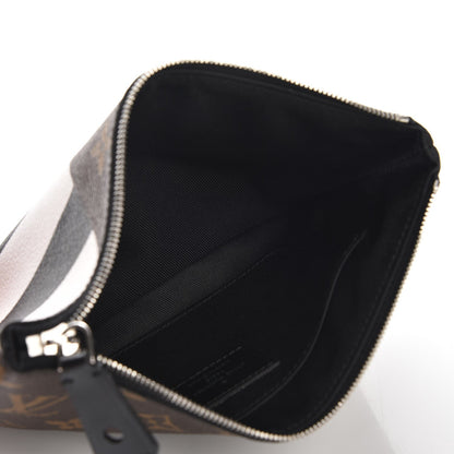 Louis Vuitton Monogram Stripes Pochette Plate PM 5 of 7