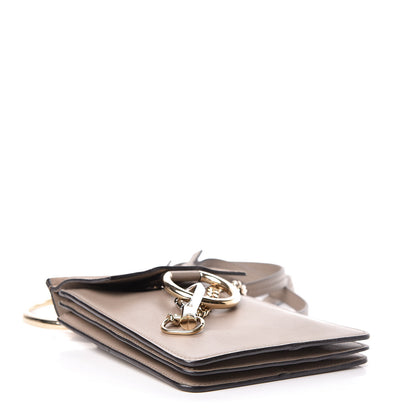 Chloe Suede Calfskin Mini Faye Bracelet Bag Motty Grey 4 of 17
