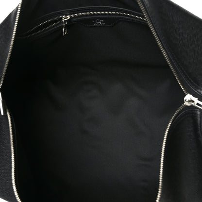Louis Vuitton Taiga Monogram Eclipse Keepall Bandouliere 50 Black 5 of 10