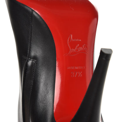 Christian Louboutin Calfskin Belle 100 Ankle Boots 37.5 Black 5 of 8