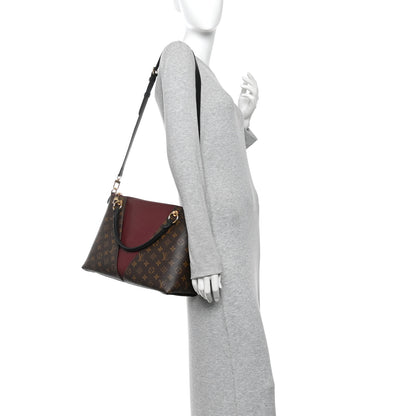 Louis Vuitton Monogram V Tote MM Bordeaux 2 of 9