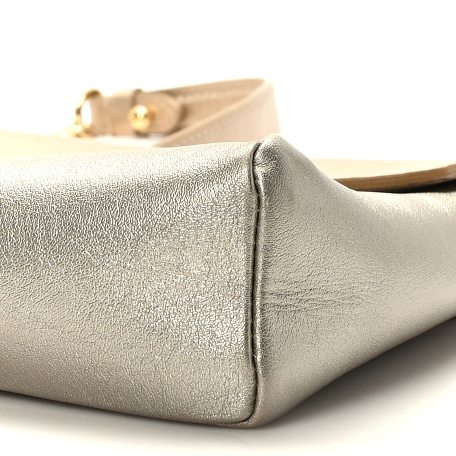 Louis Vuitton Metallic Calfskin Love Note Gold Silver 8 of 8
