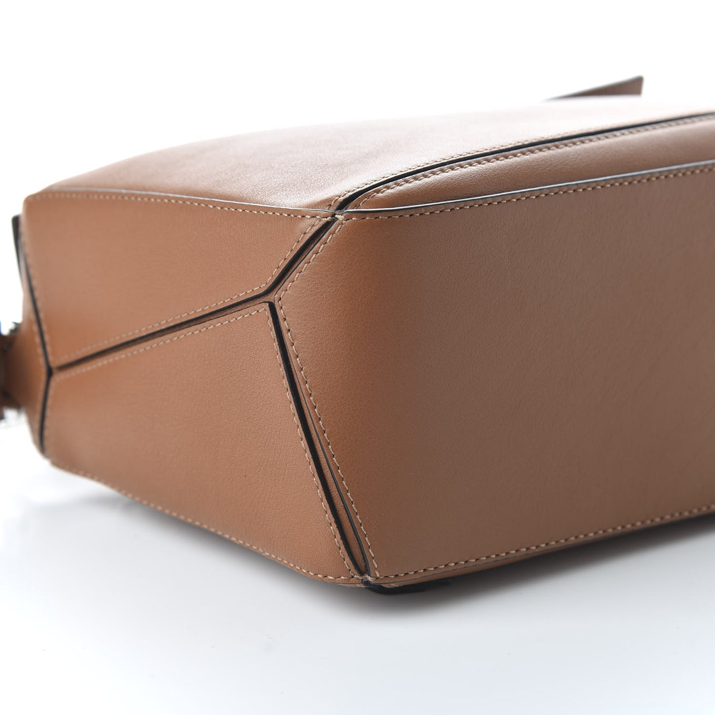 Calfskin Small Puzzle Bag Tan