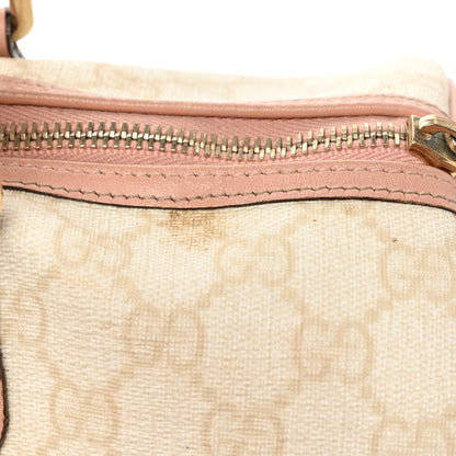 Gucci GG Plus Monogram Web Stripe Medium Joy Boston Pink 9 of 14