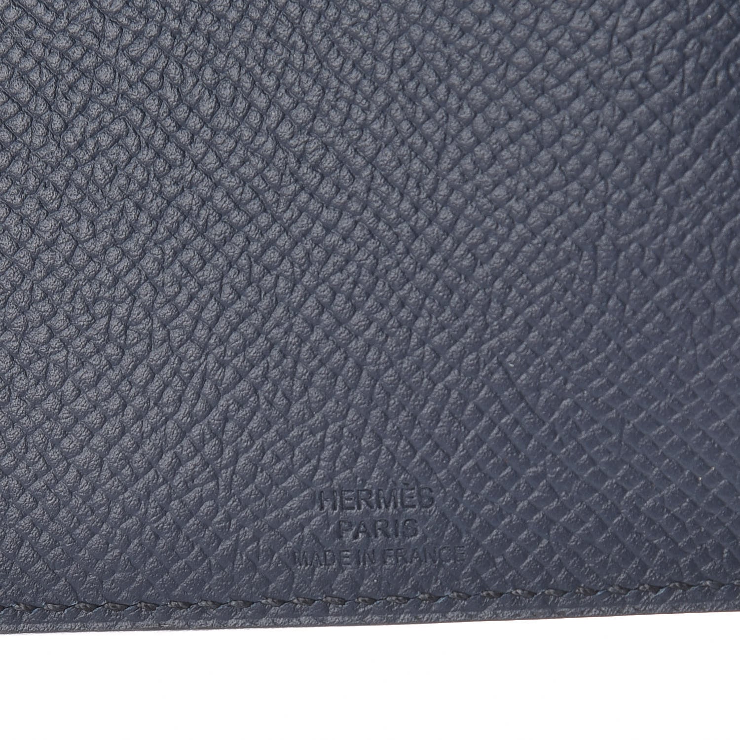 Hermes Epsom Tarmac PM Passport Holder Bleu Indigo 6 of 7