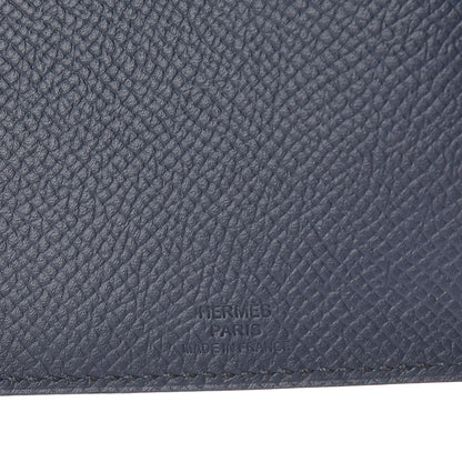 Hermes Epsom Tarmac PM Passport Holder Bleu Indigo 6 of 7