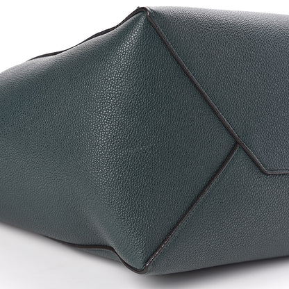 Celine Soft Grained Calfskin Small Belt Cabas Phantom Amazone 7 of 10