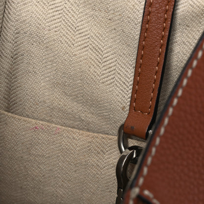 Loewe Calfskin Stripe Medium Hammock Shoulder Bag Tan Brown 11 of 17