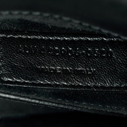 Saint Laurent Calfskin Medium Monogram Sunset Black 8 of 11