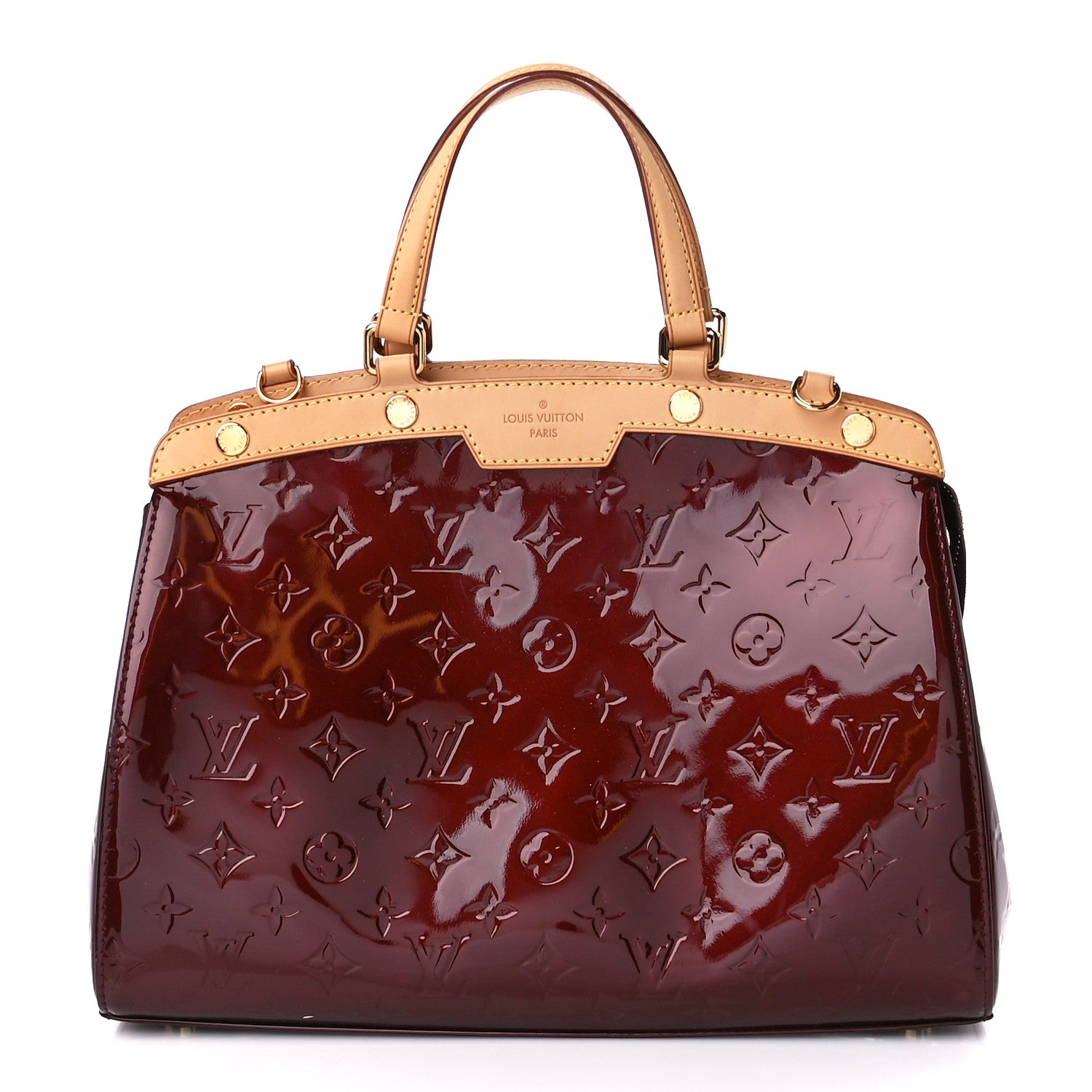 Louis Vuitton Vernis Brea MM Rouge Fauviste 1 of 11